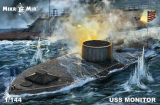 Mikromir 144-028 Okręt USS Monitor model 1-144