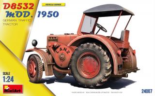 MiniArt 24007 D8532 Mod. 1950 German Traffic Tractor scale 1/24