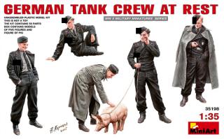 MiniArt 35198 German Tank Crew at rest scale 1/35