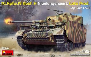 MiniArt 35346 Pz.Kpfw. IV Ausf. H Nibelungenwerk Late Prod. Sep-Oct 1943