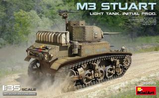 MiniArt 35425 M3 Stuart Light Tank Initial Production 1/35