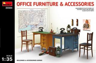 MiniArt 35564 Office Furniture  Accessories