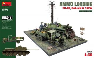 MiniArt 36071 Diorama Ammo Loading (SU-85, GAZ-MM  Crew) 1/35