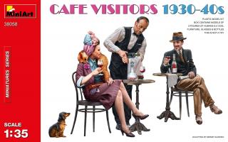 MiniArt 38058 Cafe Visitors 1930-40s figurki 1:35
