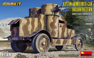 MiniArt 39021 Austin Armoured Car Indian Pattern British Service 1/35