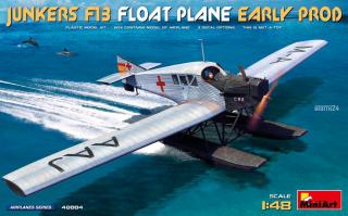 MiniArt 48004 Junkers F13 Float Plane Early Production 1/48
