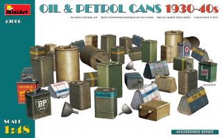 MiniArt 49006 Oil  Petrol Cans 1930-40s 1/48