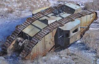 MK II Female British Tank, Arras Battle period, 1917 model MB 72006