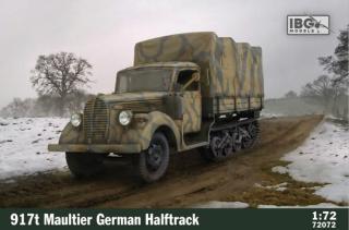 Model 917t Maultier German Halftrack 1-72 IBG 72072