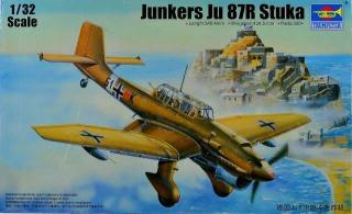 Model bombowca nurkującego Junkers Ju 87R Stuka Trumpeter 03216
