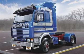 Model ciągnika siodłowego Scania 143M Topline Italeri 3910 skala 1:24