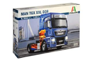 Model ciężarówki MAN TGX XXL D38 do sklejania - Italeri 3916