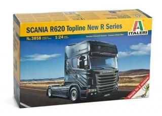 Model ciężarówki Scania R620 do sklejania - Italeri 3858