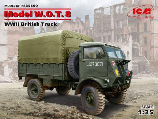 Model ciężarówki wojskowej W.O.T 8 w skali 1/35 ICM 35590