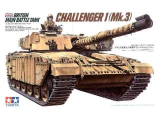 Model czołgu Challenger I do sklejania Tamiya 35154 - Modeledo