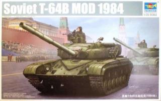 Model czołgu do sklejania T-64B w skali 1/35, Trumpeter 05521