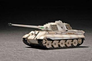 Model czołgu King Tiger z wieżyczką Porschel i Zimmeritem - 07292
