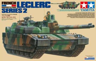 Model czołgu Leclerc Series 2 do sklejania - Tamiya 35362 skala 1:35
