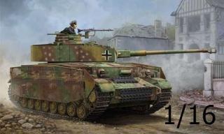 Model czołgu Panzer IV J do sklejania w skali 1:16 Trumpeter 00921