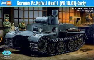 MOdel czołgu Panzerkampfwagen I ausf.F 1:35 Hobby Boss 83804