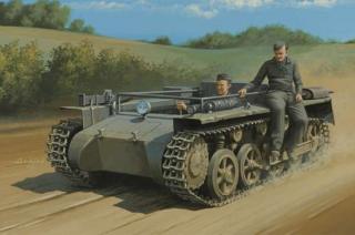 Model czołgu PZ I bez wieży Hobby Boss 80144