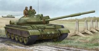 Model czołgu T-62 BDD Mod.1984 do sklejania Trumpeter 01553