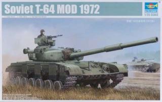 Model czołgu T-64 Mod.1972 do sklejania Trumpeter 01578 1:35