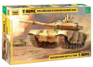Model czołgu T-90MS do sklejania - Zvezda 3675 skala 1:35