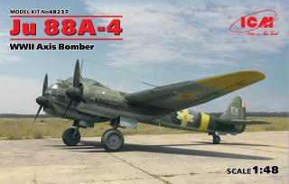 Model do sklejania bombowca Junkers Ju88 A4 ICM 48237 skala 1:48