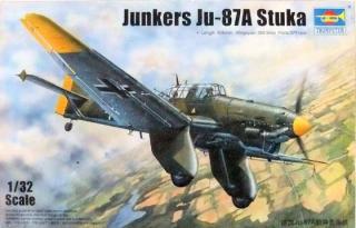 Model do sklejania bombowca nurkującego Junkers Ju87A 1:32