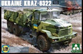 Model do sklejania ciężarówki Kraz 6322 - Takom 2022 skala 1:35