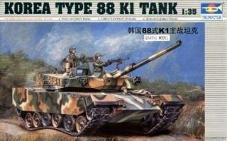 Model do sklejania koreańskiego czołgu Type88 K1 skala 1:35, 00343