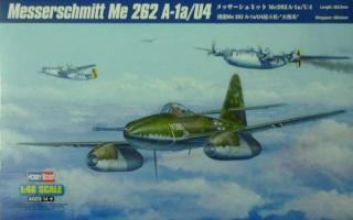 Model do sklejania Messerschmitta Me262 w skali 1:48, Hobby boss 80372