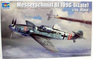 Model do sklejania myśliwca Messerschmitt Bf 109G-6 Trumpeter 02297