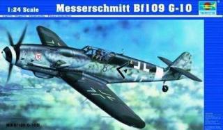 Model do sklejania niemieckiego myśliwca BF109G-10, 02409 Trumpeter