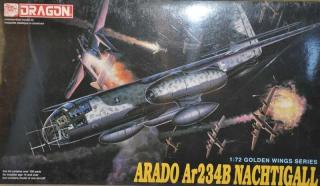 Model do sklejania niemieckiego samolotu Ardo AR234B Dragon 5012