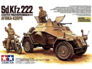 Model do sklejania Sdkfz 222 Africa Corps - Tamiya 35286