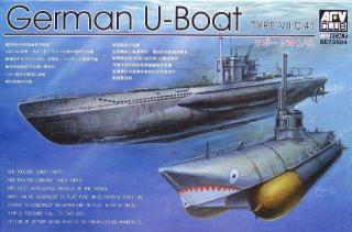 Model do sklejania U-Boat Type VII C/41 w skali 1:350 AFV SE73504