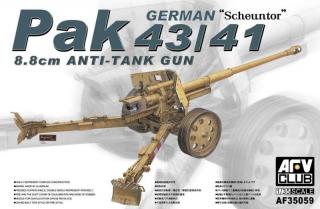 Model działa przeciwpancernego Pak 43/41 - Afv Club AF35059