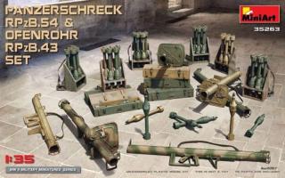 Model granatników przeciwpancernych RPzB 54 i RPzB 43 - MiniArt 35263