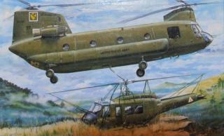Model helikoptera do sklejania Chinook CH-47A Trumpeter 05104