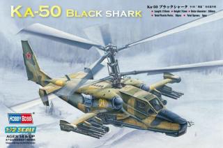 Model helikoptera wojskowego Ka-50 do sklejania - Hobby Boss 87217