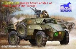Model Humber Scout Car Mk. I w/twin k-gun Bronco 35016