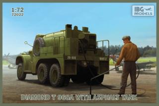 Model IBG 72022 Diamond T 968A with Asphalt Tank in scale 1:72