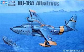 Model łodzi latającej HU16a Albatross w skali 1:48 do sklejania