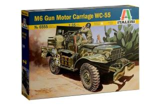 Model M6 Gun Motor Carriage WC-55 do sklejania - Italeri 6555