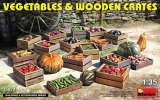 Model MiniArt 35629 Vegetables  Wooden Crates