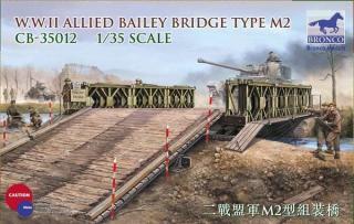 Model mostu WWII Allied Bailey Bridge Type M2 Bronco cb35012