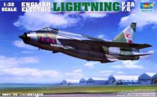 Model myśliwca English Electric (BAC) Lightning F.2A/F.6 1:32