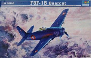 Model myśliwca F8F-1B Bearcat w skali 1:32 Trumpeter 02284